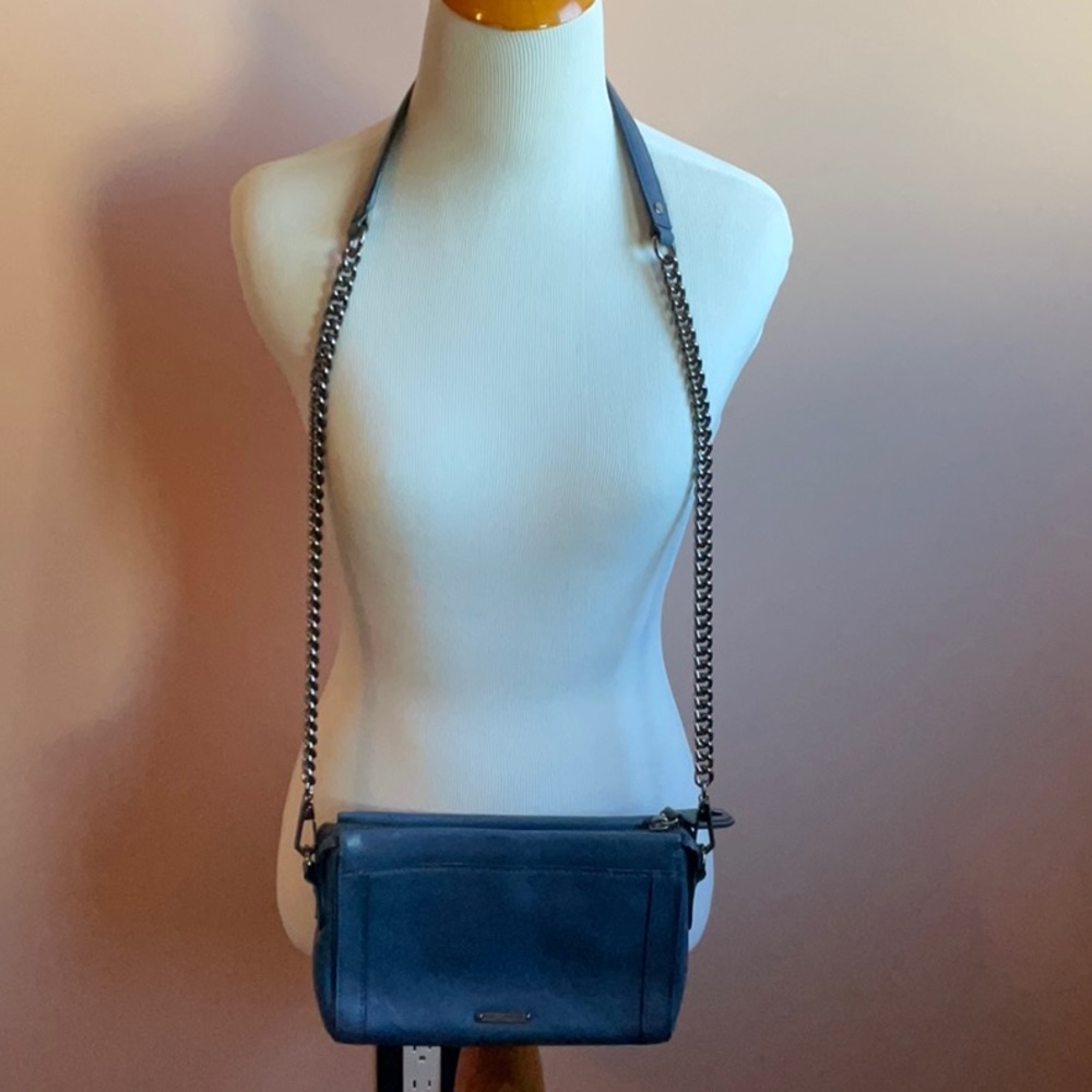 Rebecca Minkoff Gunmetal Chain Crossbody